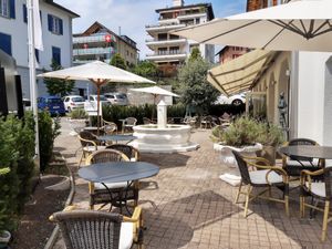 Outdoor seating at Wellness Hotel Roessli in Weggis