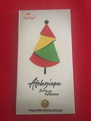 Vegan dark chocolate at ACC - Wild Gecko Handicrafts - T1 in Accra