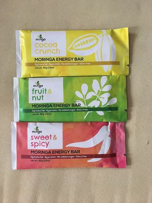 Vegan moringa energy bars at ACC - Wild Gecko Handicrafts - T1 in Accra