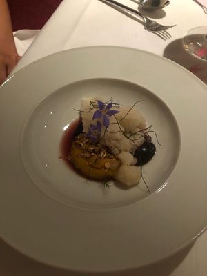 Fennel dessert at Cookies Cream in Berlin