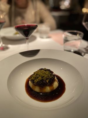 Beets again with purée  at Cookies Cream in Berlin