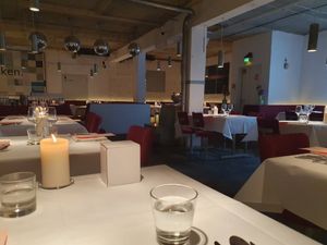 Interior at Cookies Cream in Berlin