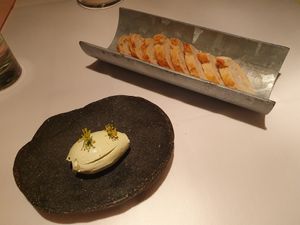 Vegan butter with bread (complimentary) at Cookies Cream in Berlin