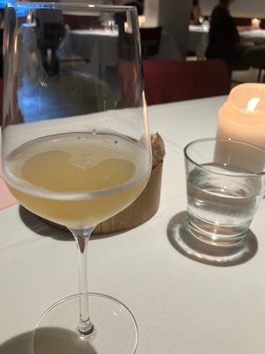 Cookies Cream + Bouche chamomile kombucha at Cookies Cream in Berlin