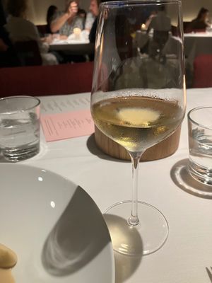 Von Wiesen’s blackberry leaf and apple beverage at Cookies Cream in Berlin