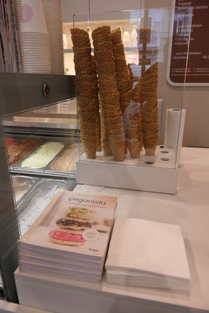 Veganista Buch at Veganista Ice Cream VII in Vienna