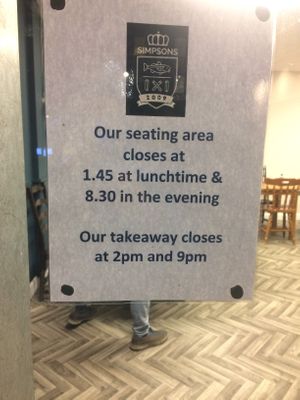 New seating area next door at Simpsons in Stroud