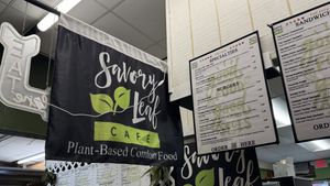   at Savory Leaf Cafe in Trenton