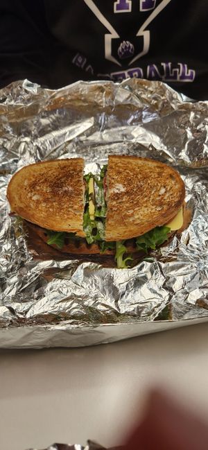 Roast beef sandwich at Savory Leaf Cafe in Trenton