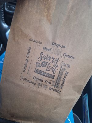 Goodies inside... at Savory Leaf Cafe in Trenton