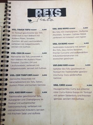 Rice dishes at Tiato in Berlin