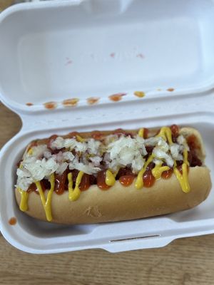   at Jordan's Girls Gourmet Dawgs in Columbus