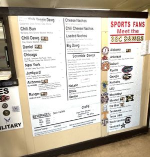   at Jordan's Girls Gourmet Dawgs in Columbus