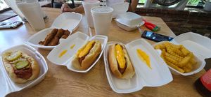  at Jordan's Girls Gourmet Dawgs in Columbus