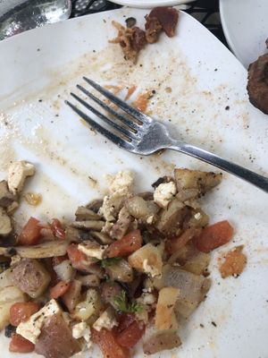 Bacon on my plate! :( at The Hen House in Wheaton