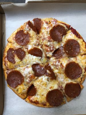 Pepperoni Alfredo  at Pythagoras Conscious Food Philosophy in Houston