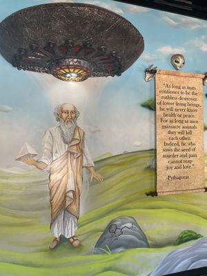   at Pythagoras Conscious Food Philosophy in Houston