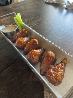 Wings   at Pythagoras Conscious Food Philosophy in Houston