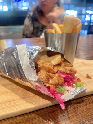 Chicken gyro   at Pythagoras Conscious Food Philosophy in Houston