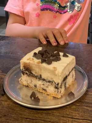 Ice cream cake  at Pythagoras Conscious Food Philosophy in Houston