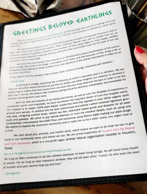  at Pythagoras Conscious Food Philosophy in Houston