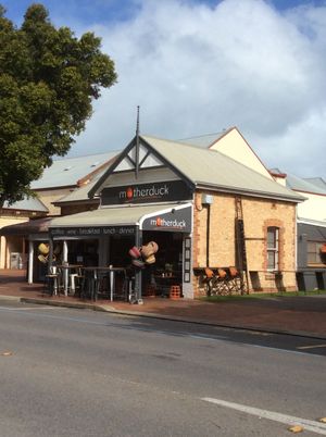 Exterior at motherduck in Goolwa