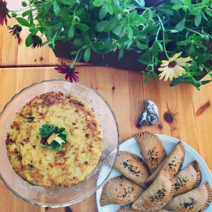 Vegan Tortilla and Vegan Empanadas 😍 100% organic!! at Ecoconscient in Vilanova I La Geltru