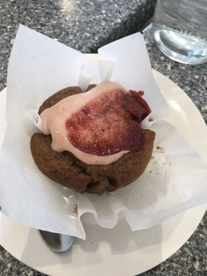 Vegan muffin  at Shree Jagannath in Christchurch