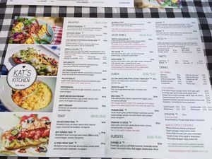 Menu at Kat's Kitchen Brunch Club in Split