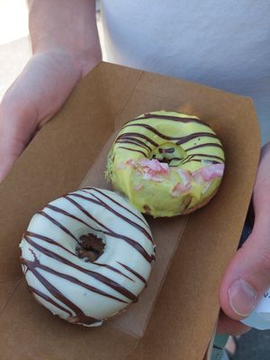 Vegan doughnuts at Kat's Kitchen Brunch Club in Split