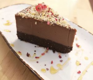 Raw vegan cake  at Kat's Kitchen Brunch Club in Split