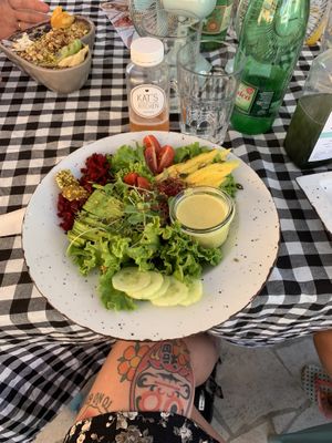 Mango & avocado salad. Delicious! at Kat's Kitchen Brunch Club in Split