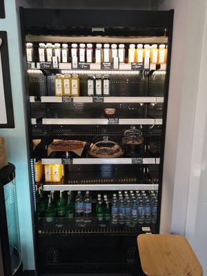 Lots of fresh juice at Kat's Kitchen Brunch Club in Split