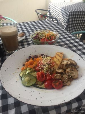 Lunch of the day at Kat's Kitchen Brunch Club in Split