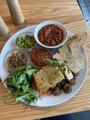 Vegan breakfast 😍 at Foundation Cafe in Christchurch
