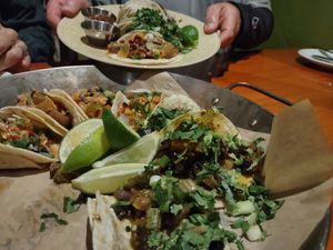 10 Tacos: Special Vegetable, and Miso Mushroom at Luna Red in San Luis Obispo