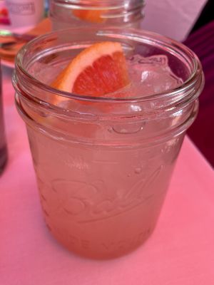 Guava something non-alcoholic cocktail - my FAVORITE thing on their menu  at Luna Red in San Luis Obispo