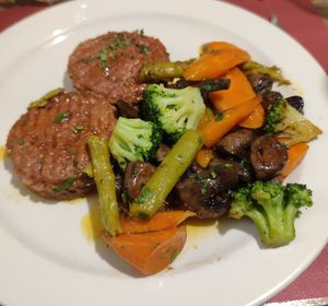 Burger at Adega Regional in Elvas