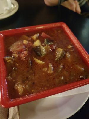 Soup at Drunken Monkey Coffee Bar in Orlando