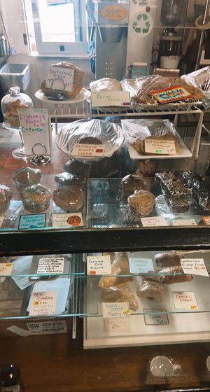 nearly every baked good is vegan  at Drunken Monkey Coffee Bar in Orlando
