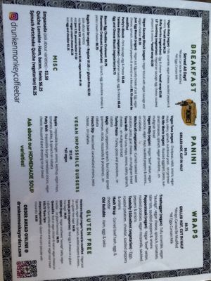   at Drunken Monkey Coffee Bar in Orlando