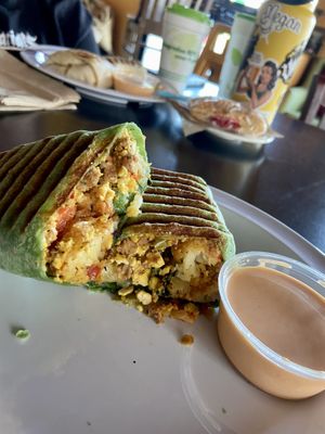 Vegan tree hugger   at Drunken Monkey Coffee Bar in Orlando