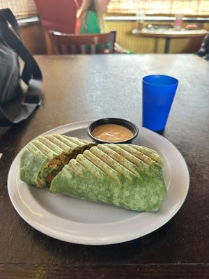 Treehuger wrap  at Drunken Monkey Coffee Bar in Orlando