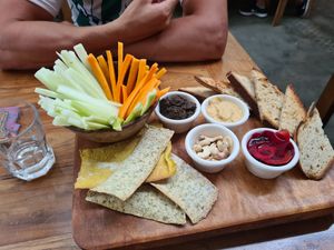 Tapas at The Art Warehouse in San Juan Del Sur