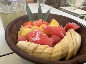 Fruit bowl  at The Art Warehouse in San Juan Del Sur