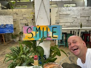 Smile  at The Art Warehouse in San Juan Del Sur