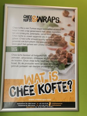 #Veganuary at Chee Kofte & Wraps in Leuven