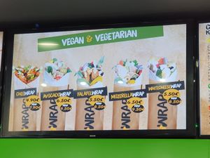vegan & vegetarian at Chee Kofte & Wraps in Leuven