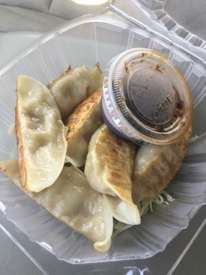 Dumplings. Very light. at Vegan Thyme in Newbury Park