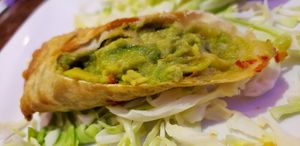 Avocado Rolls (Better than Cheesecake Factory; no animal secretions!) at Vegan Thyme in Newbury Park